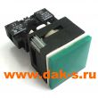 3SB33 17-6AA40 Световой индикатор зелёный c патроном BA 9s (без лампы)