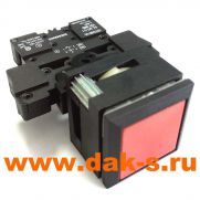 3SB33 01-0AA21 Кнопка красная 1 НО + 1 НЗ